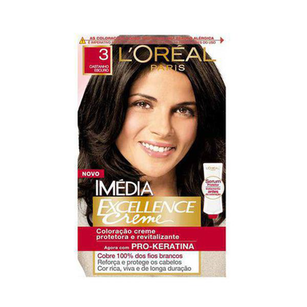 Imagem do produto Imedia Excellence Tintura 3 Gratis Condicionador Color Vive 200Ml