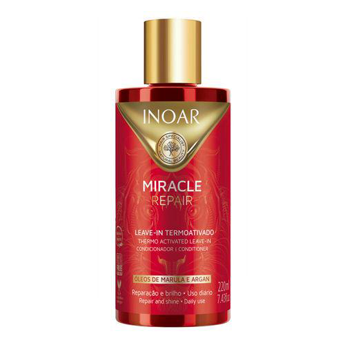 Imagem do produto Inoar Miracle Repair Leavein Termoativado 220Ml