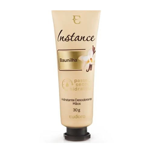 Instance Creme Hidratante Para As Mãos Baunilha 30G