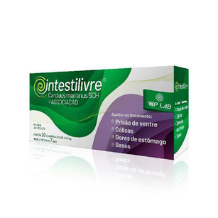 Imagem do produto INTESTILIVRE 250MG COM 20 COMPRIMIDOS