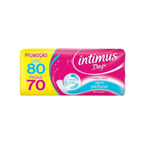 Intimus Days Sem Abas Sem Perfume Ph Protect Leve 80 Pague 70