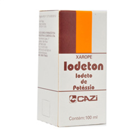 Imagem do produto Iodeto - De Potássio Iodeton Solução Com 100 Ml