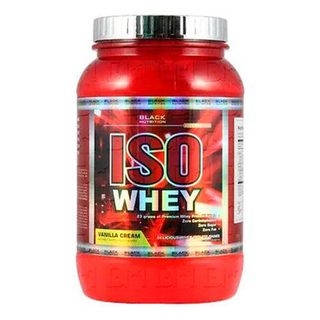 Iso Whey 900G Black Nutrition Iso Whey 900G Baunilha Black Nutrition