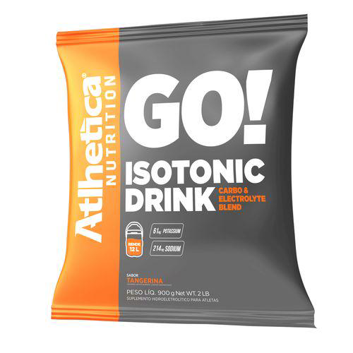 Isotônico Go Isotonic Drink Atlhetica Nutrition Tangerina Com 900G