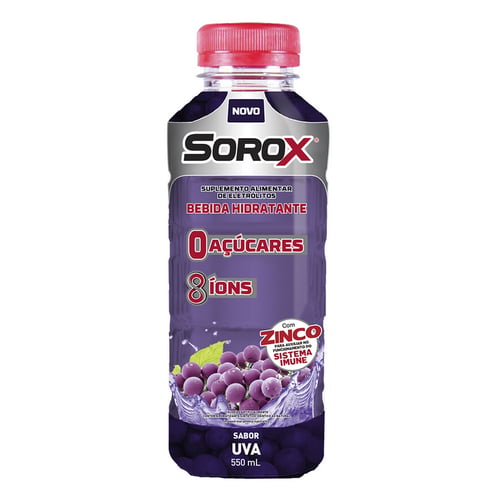 Isotonico Sorox 550Ml Uva