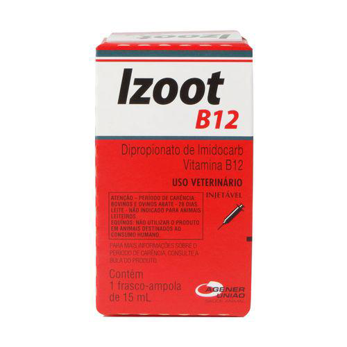 Imagem do produto Izoot B12 Injetável 15Ml