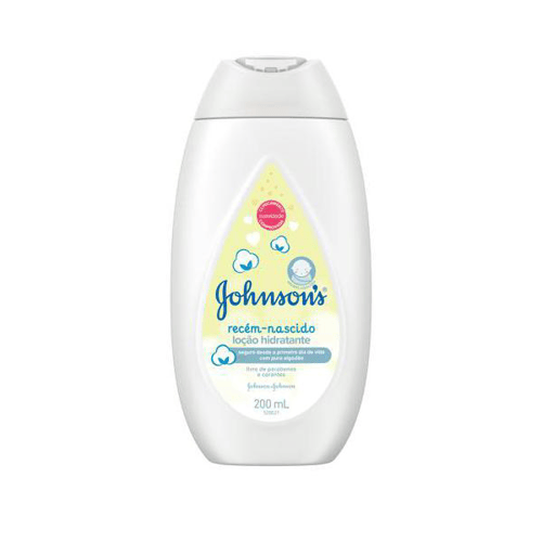 Johnsons Baby Locao Hidratante Recem Nascido 200Ml