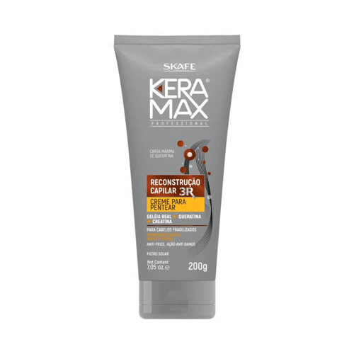 Imagem do produto Keramax Reconstrução Capilar Creme P/ Pentear 200G