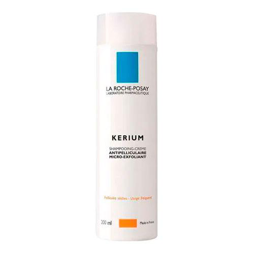 Kerium - Shampoo Creme Microexfoliante Anticaspa Seca La Roche-Posay 200Ml