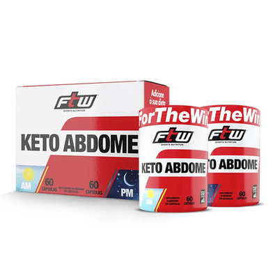 Imagem do produto Keto Abdome Am/Pm Ftw 120 Cápsulas