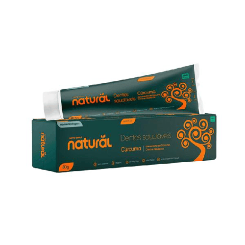 Imagem do produto Kit 2X: Creme Dental Cúrcuma Natural 80G Orgnico Natural