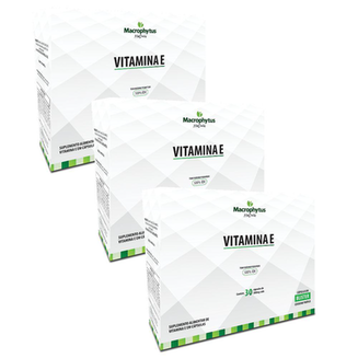 Imagem do produto Kit 3X Vitamina E 500% Idr 400 Ui 30 Cápsulas Macrophytus