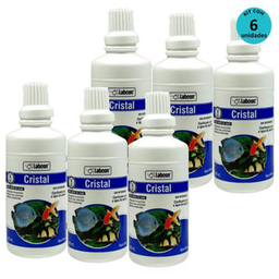 Kit Alcon Labcon Cristal 100Ml Com 6 Unidades