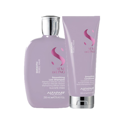 Kit Alfaparf Semi Di Lino Smooth Shampoo E Condicionador