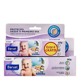 Imagem do produto Kit Creme Preventivo De Assaduras Turma Da Xuxinha 90G Grátis Creme Preventivo De Assaduras 45G