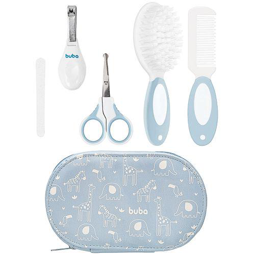 Kit Cuidados Com Estojo Azul 0M+ Buba Buba16239 Kit Cuidados Com Estojo Azul