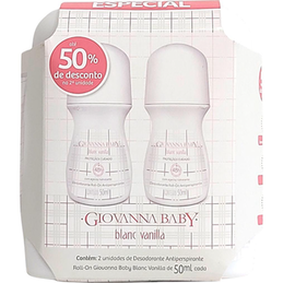 Imagem do produto Kit Desodorante Giovanna Baby Blanc Vanilla 2 Unidades