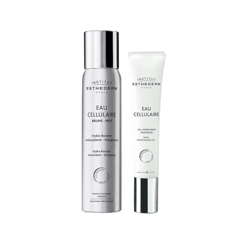 Imagem do produto Kit Esthederm Eau Cellulaire Facial Antiidade Bruma De Água Celular E Gel Facial 40Ml