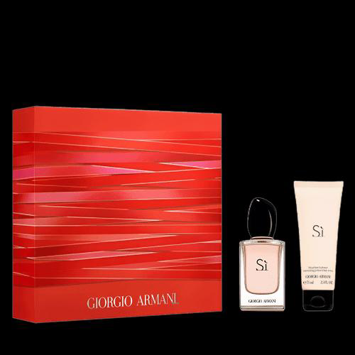 Imagem do produto Kit Giorgio Armani Sí Edp Perfume Feminino 50Ml E Loção Corporal 75Ml