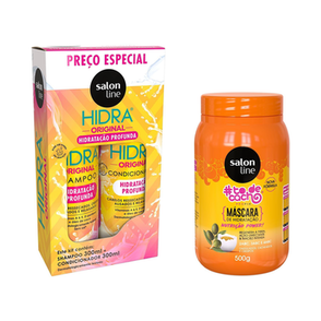 Kit Hidra Hidratação Profunda E Todecacho Nutrição Power Salon Line