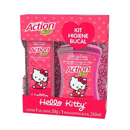 Kit Hig Oral Gel Dent E Enx Bucal Hello Kitty