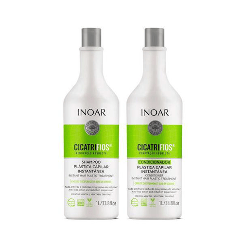 Kit Inoar Cicatrifios Shampoo + Condicionador 1L + 1L