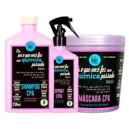 Imagem do produto Kit Lola Cosmetics Hidratação Eu Sei O Que Você Fez Na Química Passada Shampoo 250 Ml E Máscara 230 G E Tratamento Em Spray 250 Ml