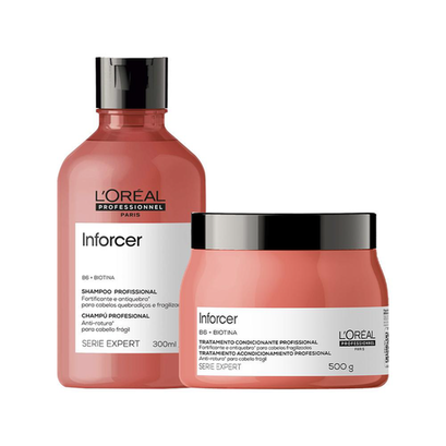 Imagem do produto Kit L'oréal Professionnel Serie Expert Inforcer Shampoo E Máscara