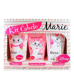 Kit Marie - Com Shampoo 150Ml Mais Condicionador 150Ml E Creme Para Pentear 120Ml