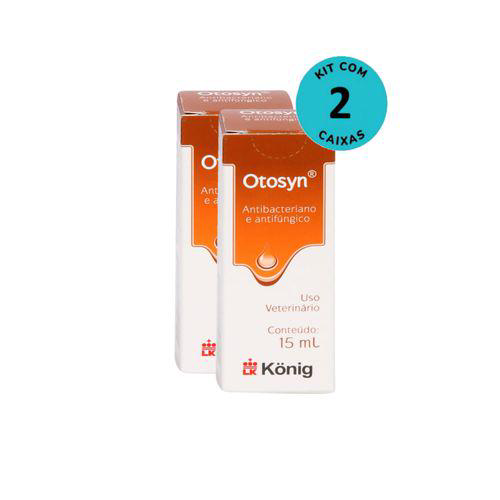 Kit Otosyn 15Ml König C 2 Unidades