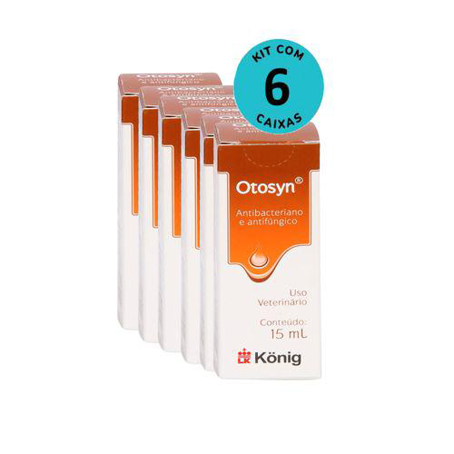 Imagem do produto Kit Otosyn 15Ml König C 6 Unidades