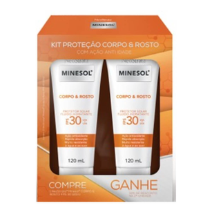 Imagem do produto Kit Protetor Solar Neostrata Minesol Corpo & Rosto Fluido Hidratante Fps30 1 Unidade