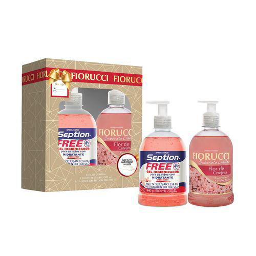 Kit Sabonete Liquido Fiorucci Cerejeira 500Ml