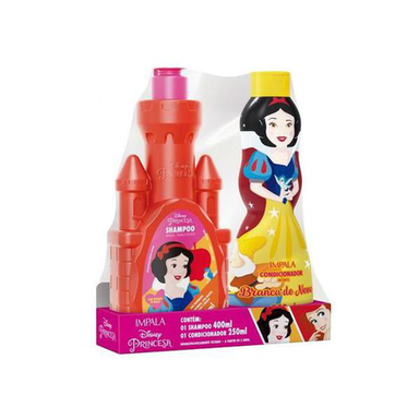 Imagem do produto Kit Shampoo 400Ml + Condicionador 250Ml Impala Princesas Branca De Neve