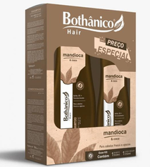 Imagem do produto Kit Shampoo 500Ml E Condicionador 250Ml Mandioca E Coco Bothnico