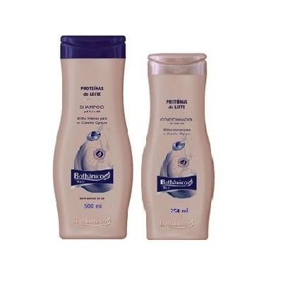 Imagem do produto Kit Shampoo 500Ml E Condicionador 250Ml Proteínas Do Leite Bothnico