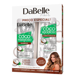 Imagem do produto Kit Shampoo + Condicionador Dabelle Hair Coco Poderoso 1 Unidade