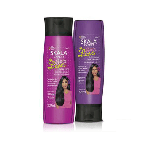 Imagem do produto Kit Shampoo + Condicionador Mais Lisos 325Ml Skala