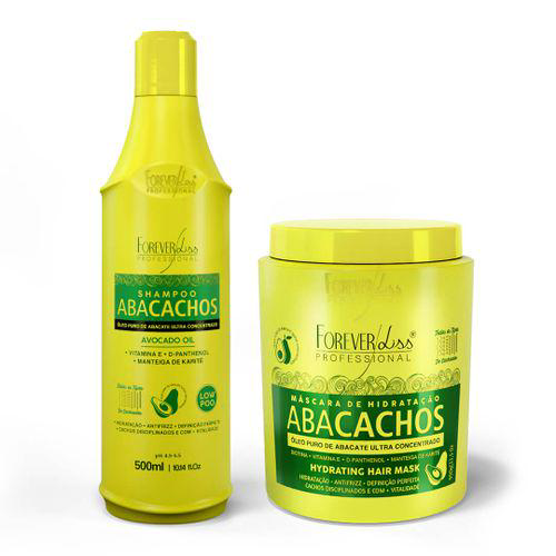 Imagem do produto Kit Shampoo E Máscara Capilar Abacachos Forever Liss