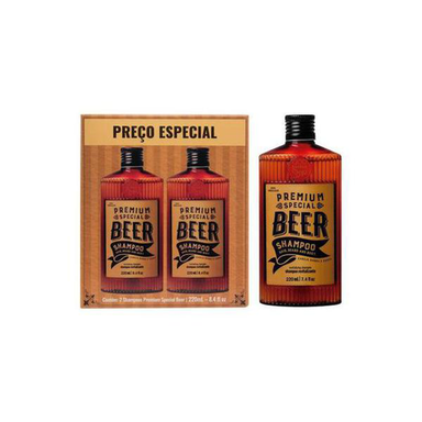 Imagem do produto Kit Shampoo Qod Barber Shop Beer 2 Unidades De 220Ml Cada