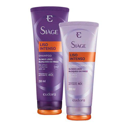 Imagem do produto Kit Siàge Liso Intenso Shampoo 250Ml + Condicionador 200Ml Siage Shampoo 250Ml + Condicionador 200Ml