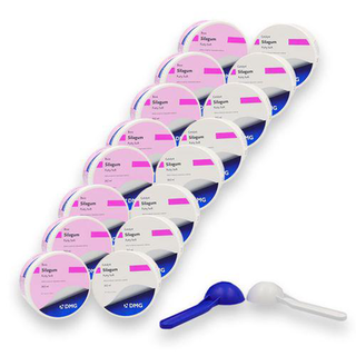 Kit Silicone De Adição Silagum Putty Soft Super Econômico 8X Base + 8X Catalisador Dmg