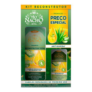 Kit Tío Nacho Shampoo Reconstrutor Total 415Ml+Condicionador