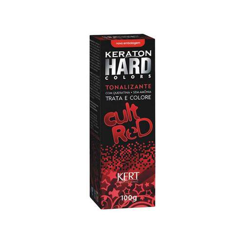 Kit Tonalizante Keraton Hard Colors Cult Red