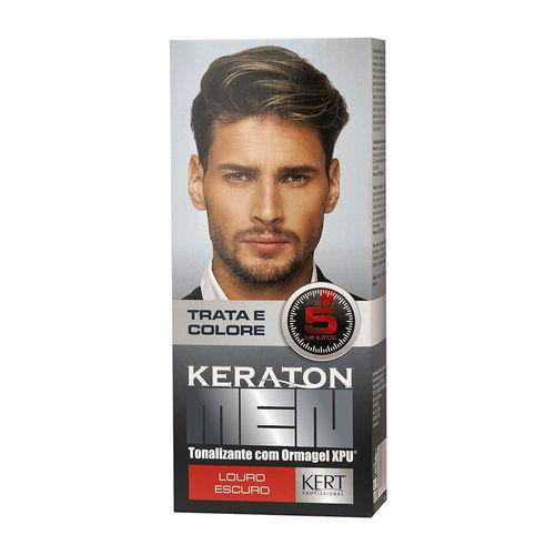 Kit Tonalizante Men Louro Escuro Keraton