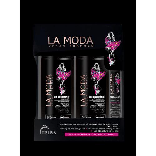 Kit Truss La Moda Shampoo 300Ml + Condicionador 300Ml + Leave In 30Ml