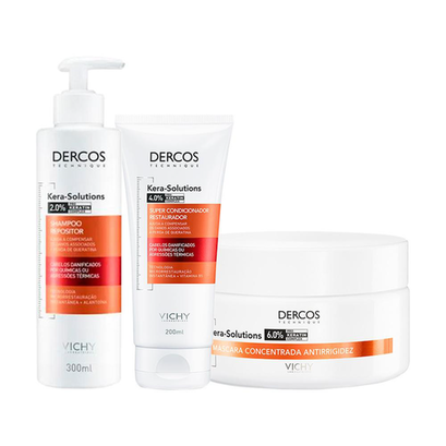 Kit Vichy Dercos Kerasolutions Sh300ml+Cond200ml+Másc200ml