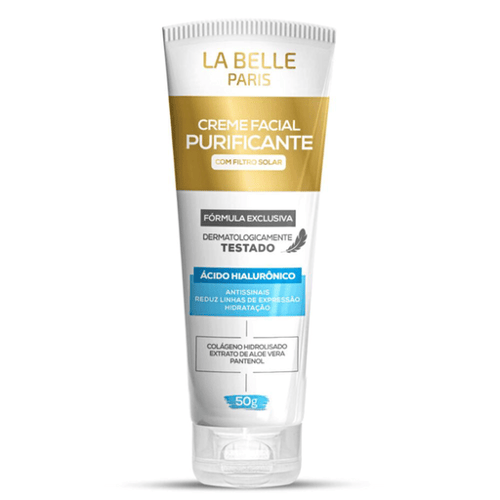 La Belle Paris Creme Facial Purificante Com Filtro Solar 50G