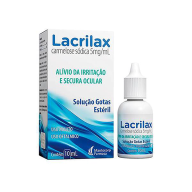 Imagem do produto Lacrilax 5Mg Solução Oftmalmico 10Ml