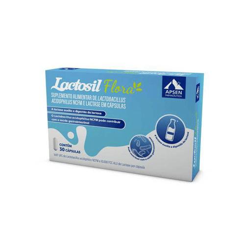 Lactosil Flora Com 30 Cápsulas